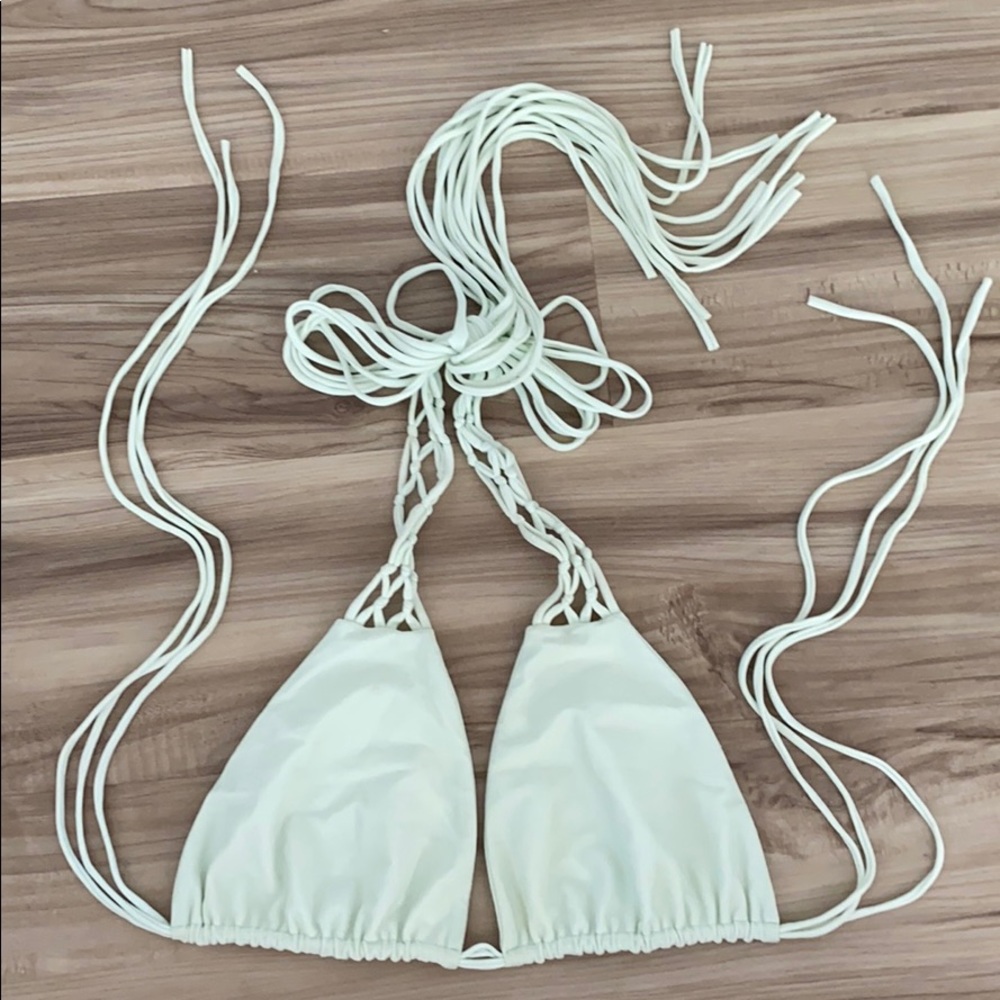 MIKOH Mint Bikini Top